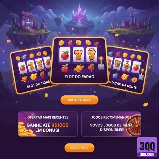 3qq - confiável plataforma de jogos - Cadastro e Ganhe